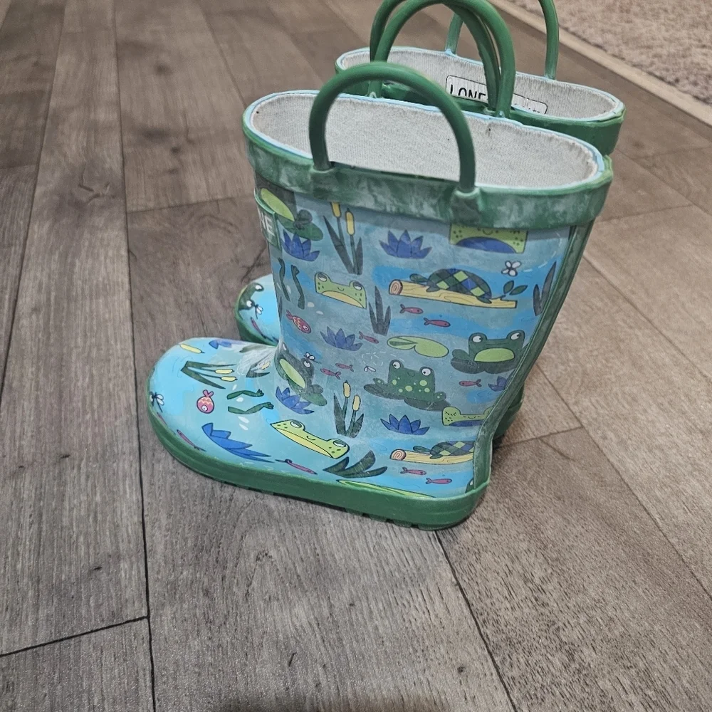 Lone Cone Frog Pond Rain Boots Size 12 Toddle Size